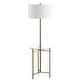 preview thumbnail 4 of 8, JONATHAN Y Trisha 59" Metal/Glass LED Side Table and Floor Lamp, Brass - Brass Gold - 59" H x 18" W x 18" D