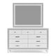 preview thumbnail 11 of 10, Derc Contemporary 2-piece 7-Drawer Dresser and Mirror Set by Furniture of America