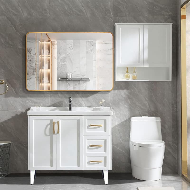 30 "x40" Rectangular Bathroom Wall Mirror