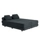 preview thumbnail 41 of 166, Daybed Convertible Bench - Fold Out Sleeper with Queen Size Mattress