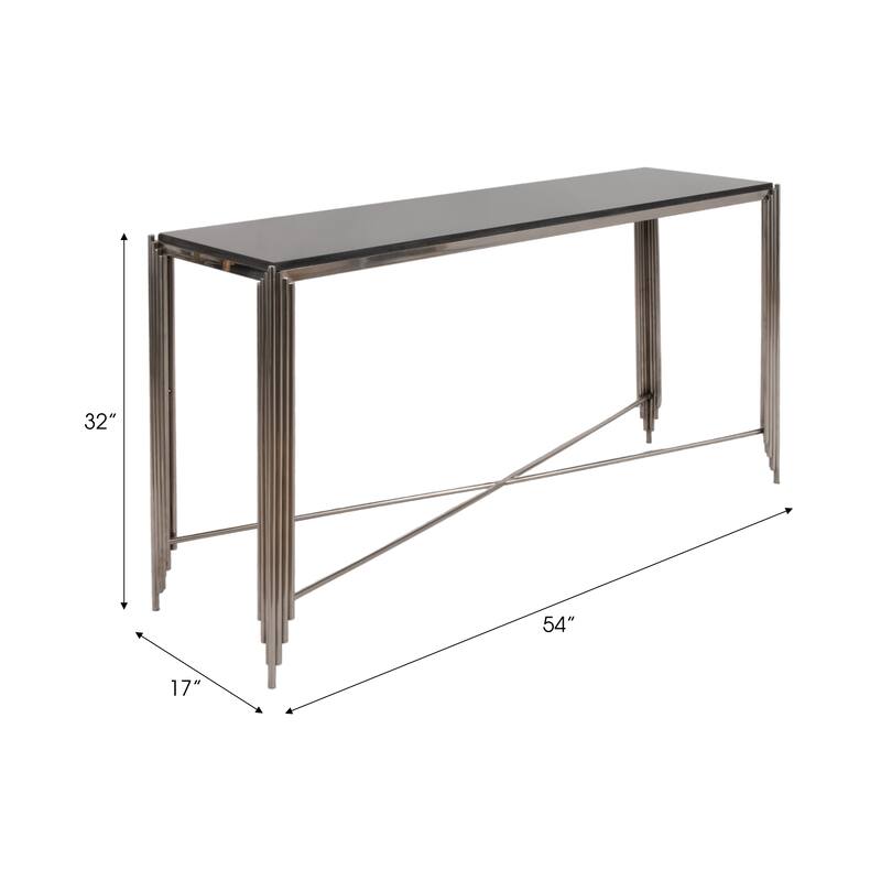 Metal Modern Stone Top Table
