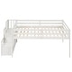 preview thumbnail 12 of 15, Twin Size Loft bed With Staircase And Storage Or Entertainment for home