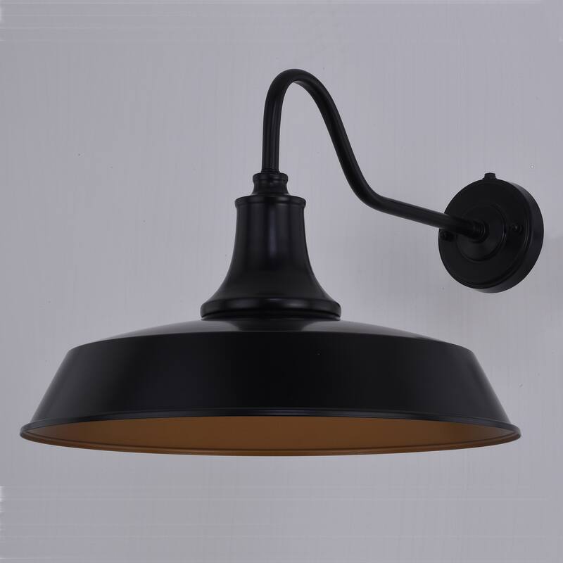 Vaxcel Dorado 1-light Bronze Farmhouse Barn Wall Light