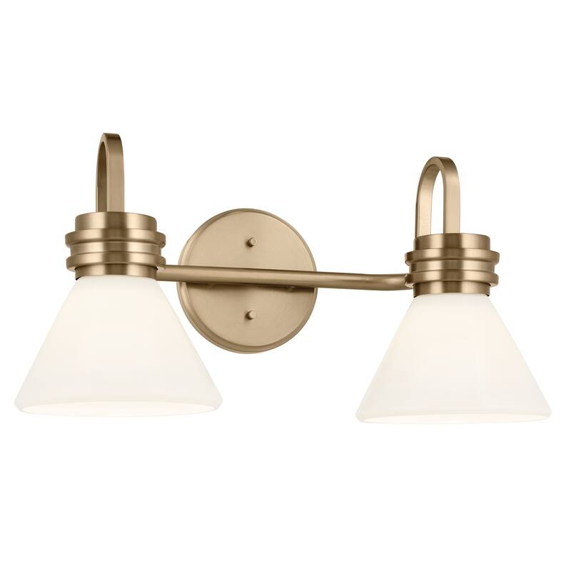 Kichler Lighting Farum 19.25 in. 2-Light Vanity Light - Champagne Bronze