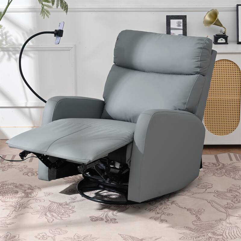 270° Power Swivel Rocker Recliner Chair