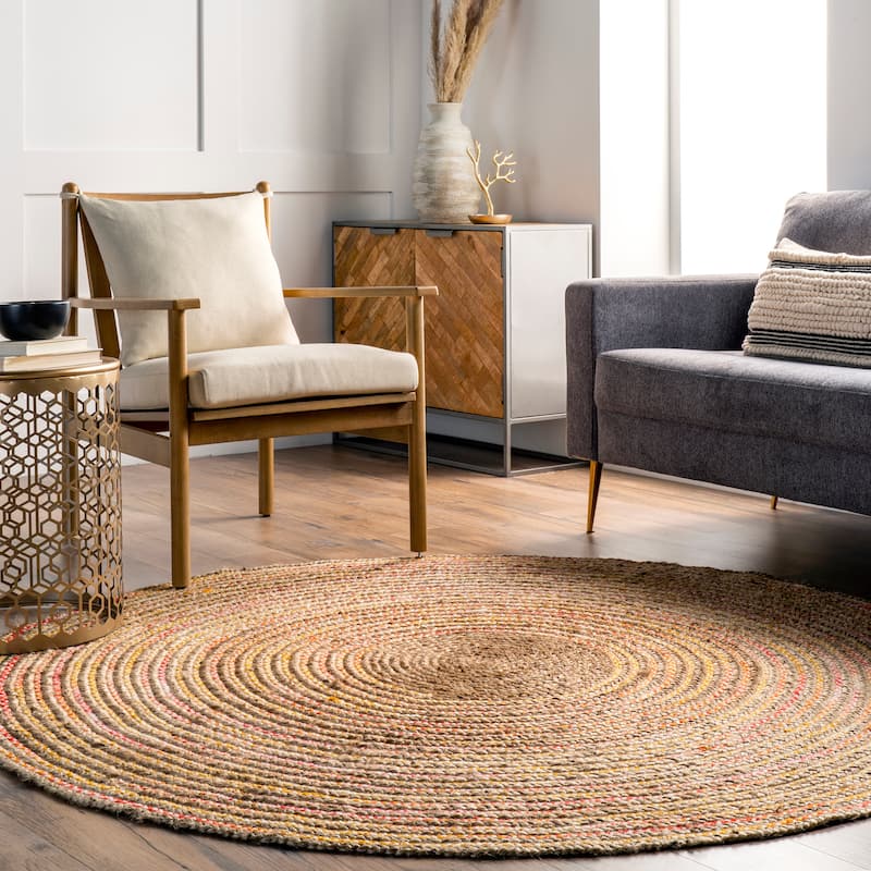 Nuloom Draya Casual Braided Jute Area Rug