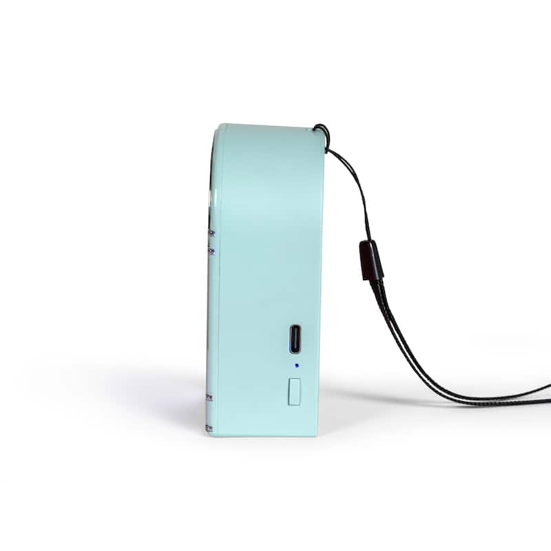 Crosley Mini Jukebox Portable Bluetooth Speaker In Aqua Blue