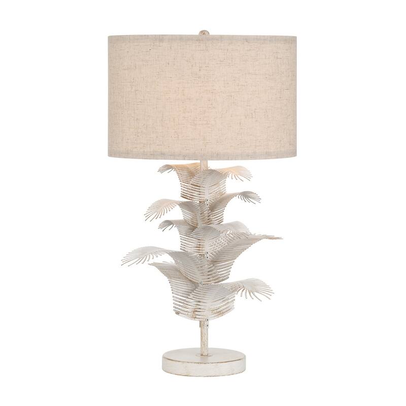 Acroma Demrul Table Lamp with Metal Leaves Rod - 1-light