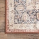preview thumbnail 3 of 10, Nuloom Jessa SpinClean Faded Medallion Machine Washable Area Rug