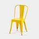 preview thumbnail 43 of 116, Industrial Metal 18 Inch Stackable Dining Chair Set