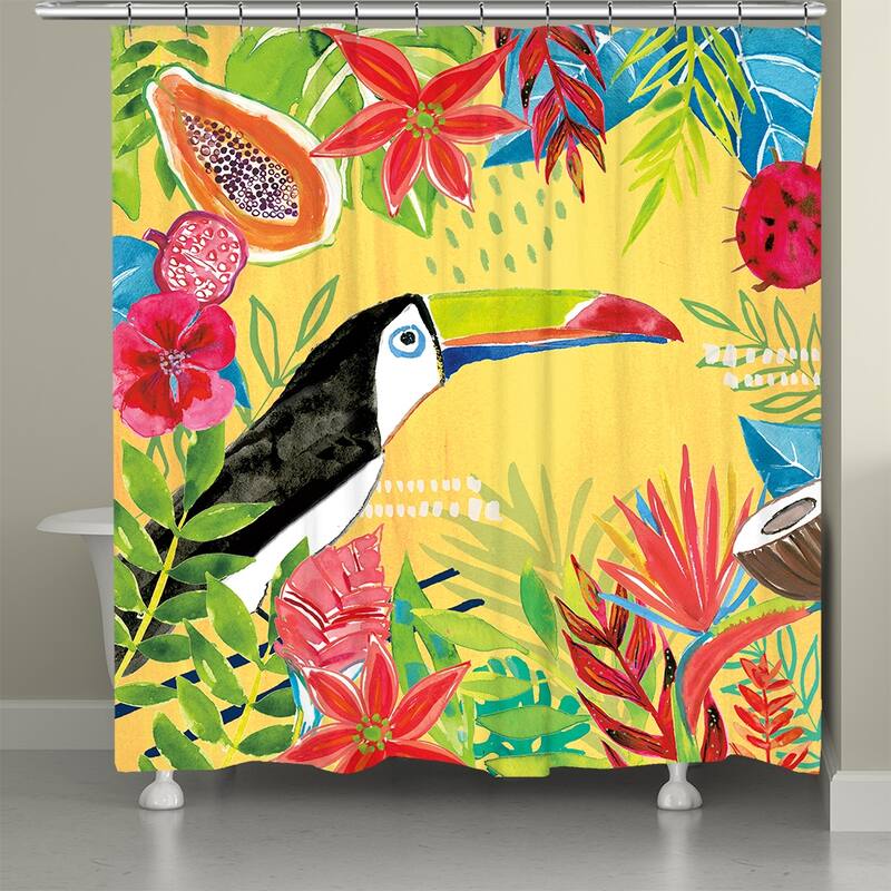 Tutti Fruity Tucan Shower Curtain