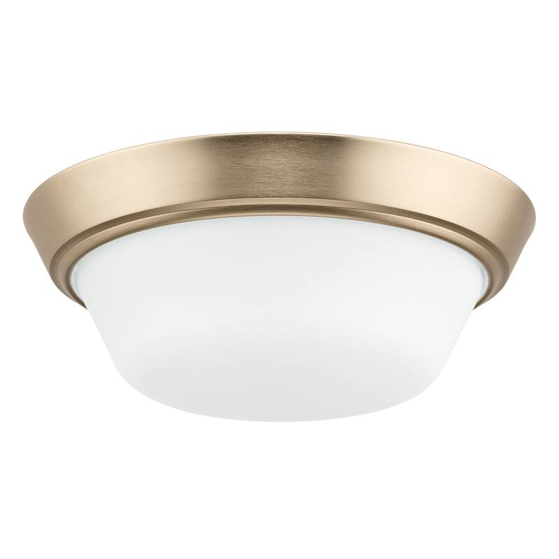 Progress Lighting P350303 Edessa 2 Light 13" Wide Flush Mount Bowl - Champagne Bronze