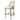 Maven Lane Vienna Upholstered Swivel Counter and Bar Stool with Back