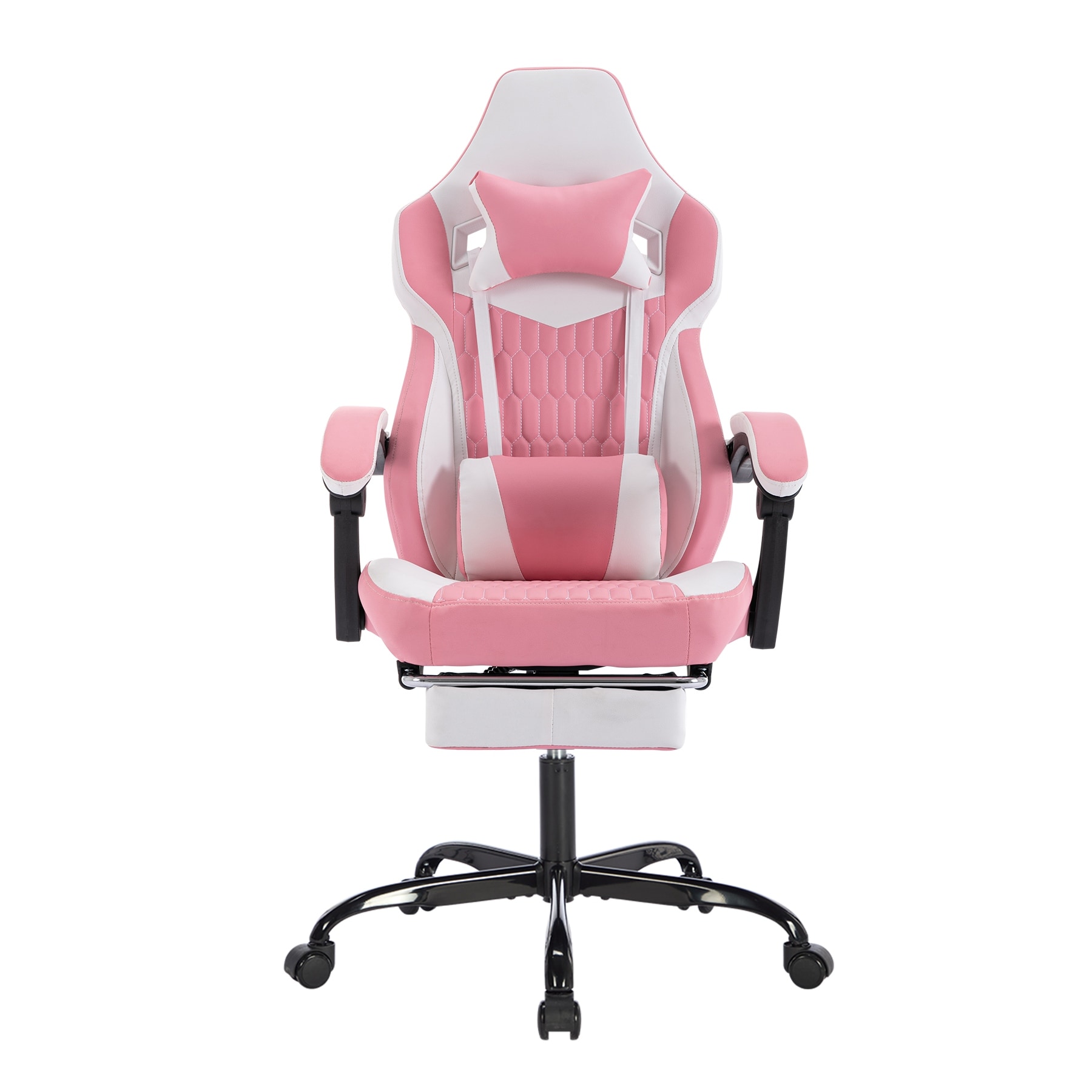 Gaming Chair with Footrest, High Back Gaming Chairs Ergonomic Chair with Adjustable Headrest Lumbar Support Video Gaming Chair