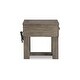 preview thumbnail 5 of 6, Signature Design by Ashley Loyaska Brown/Gray End Table - 22"W x 24"D x 24"H