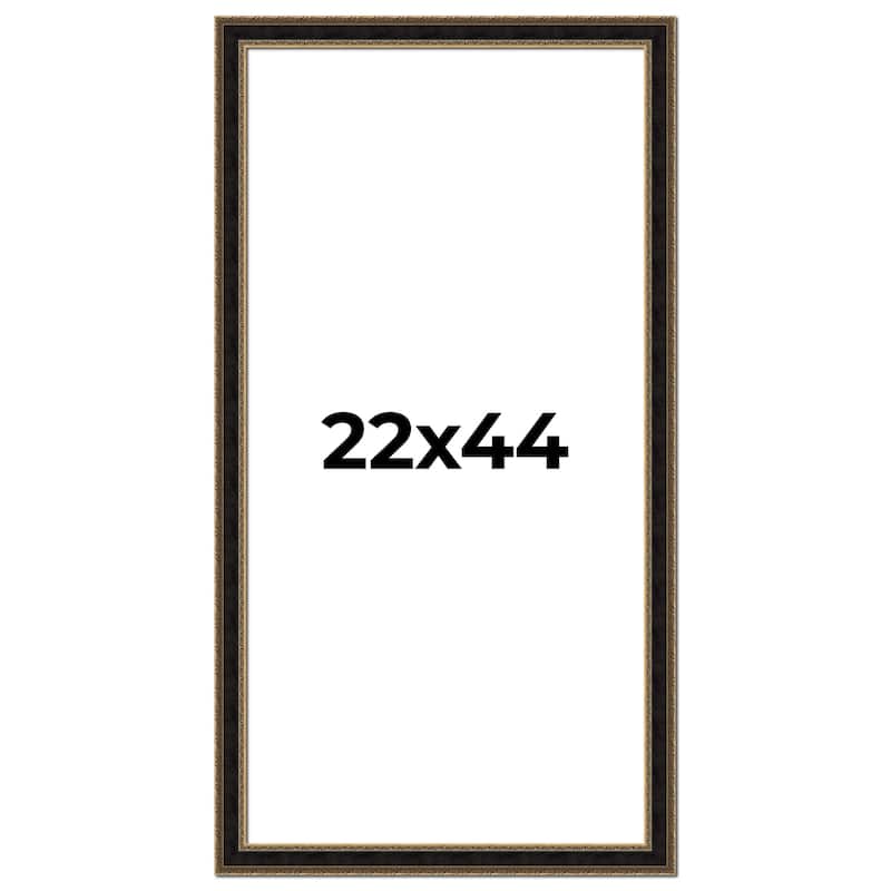 22x44 Frame Gold Antique Vintage Sold Wood Picture Frame | 1.75 Inch