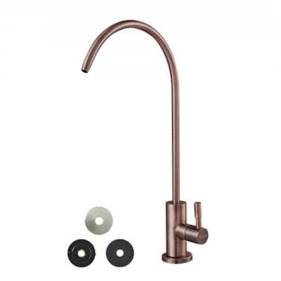 Stainless Steel Drinking Water Filter Faucet - 14.57 x 6.89 x 1.1 inch