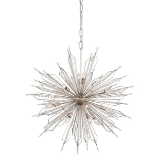 Varaluz Orbital Pendant - 36"D x 36"W x 37"H - Gold Dust