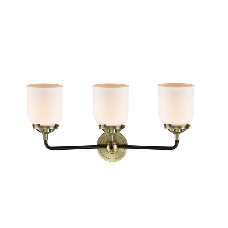 Innovations Lighting Small Bell 3 Light 23" Wide Bathroom Vanity Light