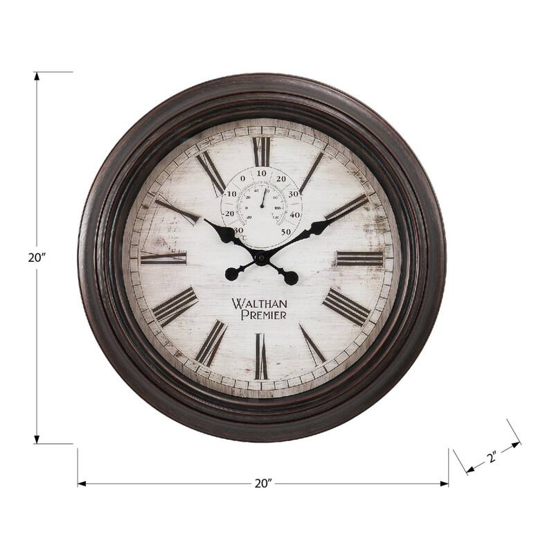 20" Round Wall Clock
