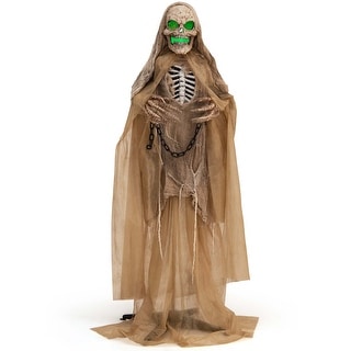 Costway Lighted and Animated Halloween Decoration 67" Outdoor - See Details