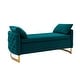 preview thumbnail 36 of 41, Robert Modern Upholstered Flip Top Storage Bench with Two Pillows by HULALA HOME