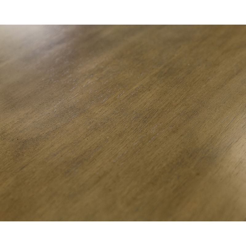 Modern Wood Counter Height Square Kitchen Table, Dining Surface, Brown - Large