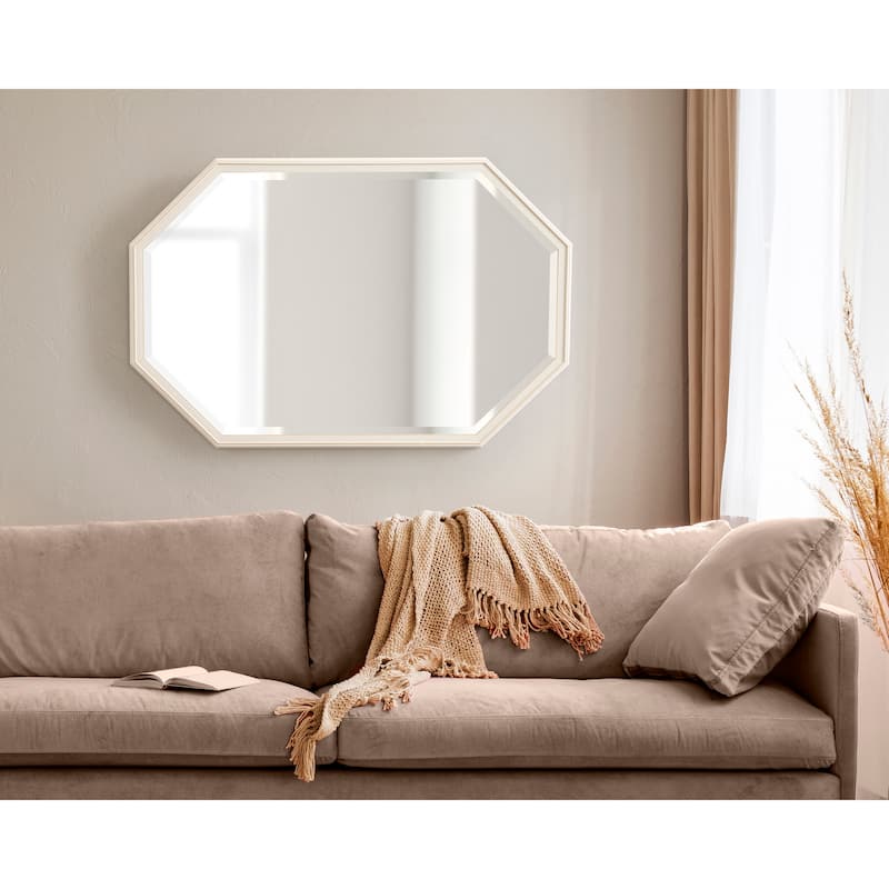 Kate and Laurel Oakhurst Octagon Wall Mirror