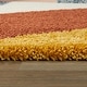 preview thumbnail 20 of 28, Merril Mid-century Modern Color Block Shag Area Rug