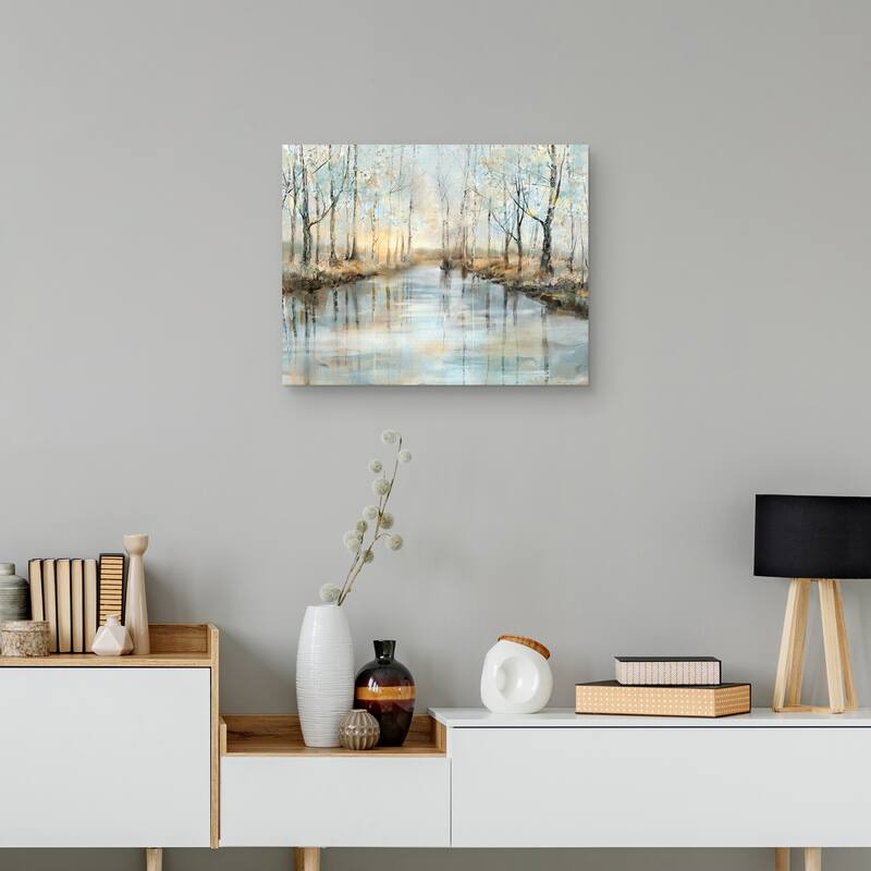 Calm Reflections II by Studio Arts Canvas Art Print