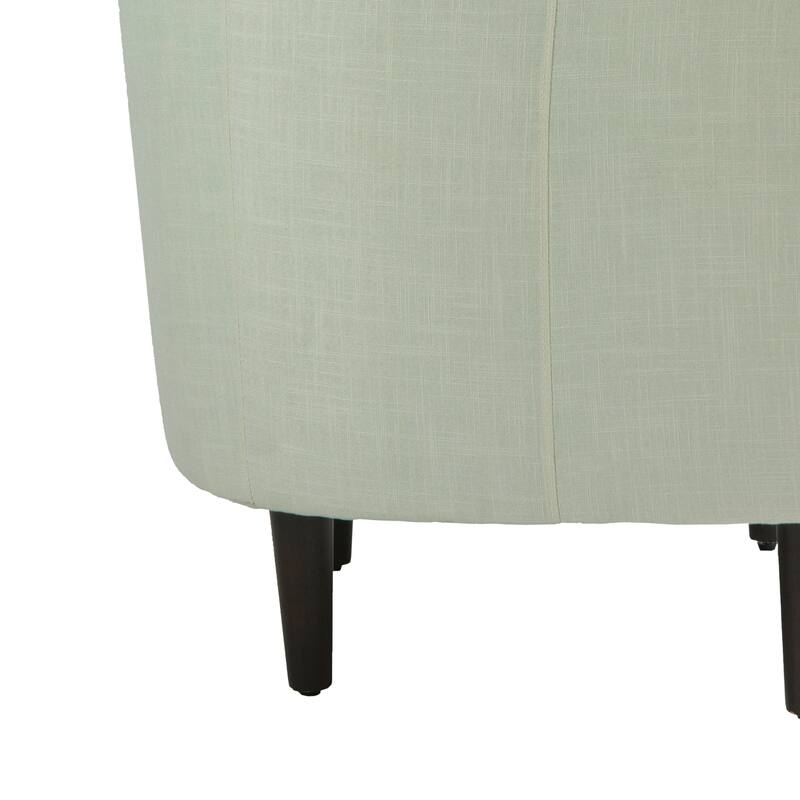 2 Set Modern Accent Chair Upholstered Barrel Chair
