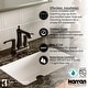 preview thumbnail 24 of 32, Karran Woodburn Two-Hole 2-Handle Bathroom Faucet with Matching Pop-Up Drain