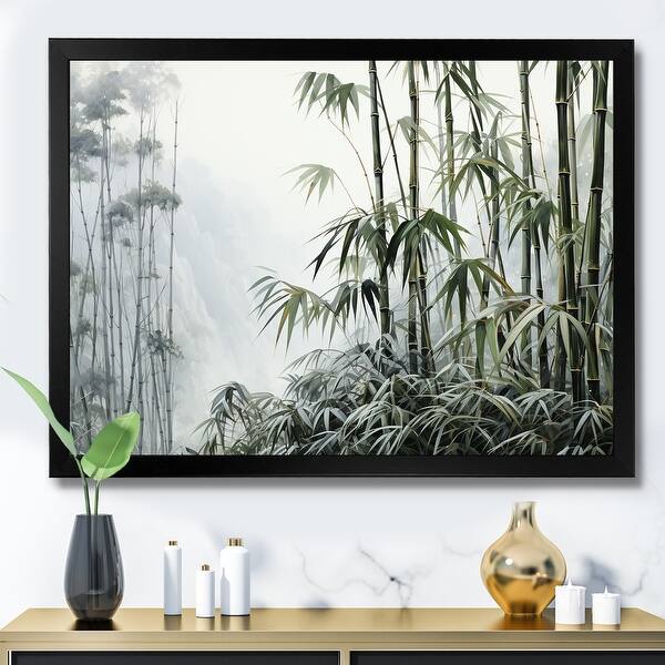 green bamboo picture frame