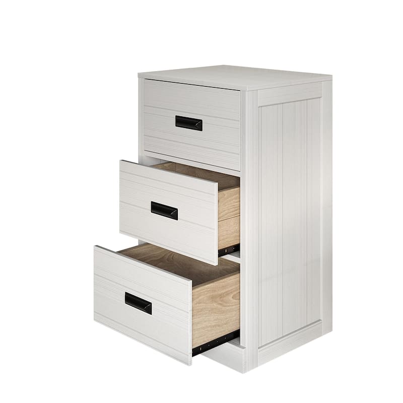 CraftPorch Luxury 3-Drawers Cabinet - N/A