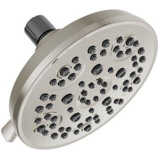 Delta 58499-SS 2-in-1 Duschsystem – Mit Festem Duschkopf & Abnehmbarer Handbrause, 1,75 GPM, Touch-Clean Düsen, Verstellbare Höhe
