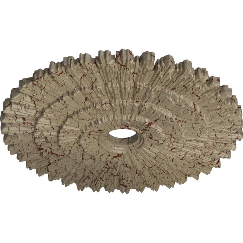 24 3/4"OD x 3 1/4"ID x 1 7/8"P Eryn Ceiling Medallion