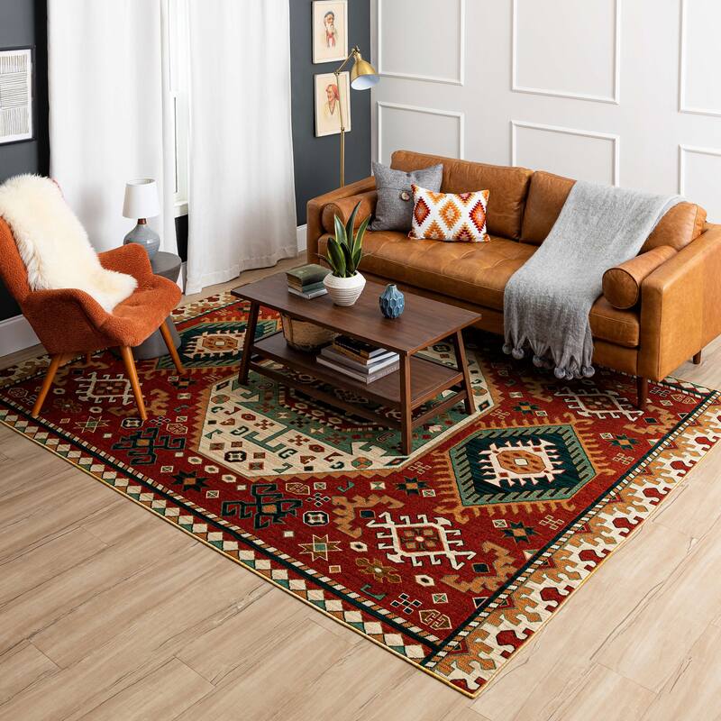 Mohawk Home Oakpoint Ornamental Medallion Area Rug