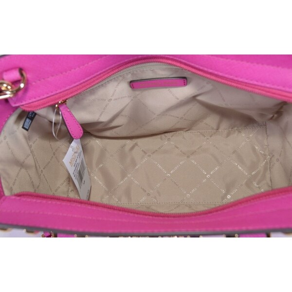 michael kors pink studded bag