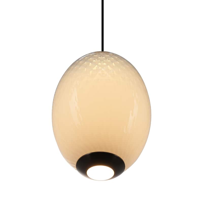 Artcraft Celeste Integrated LED Pendant 10" - Gunmetal Finish