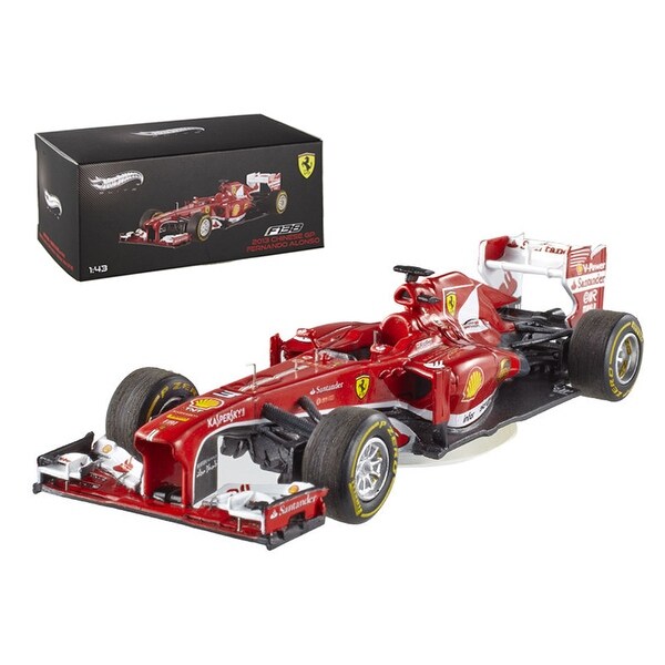 Elite Ferrari F2013 F138 Fernando Alonso Formula 1 2013 F1 China Gp 1 43 Diecast Car Model By Hotwheels