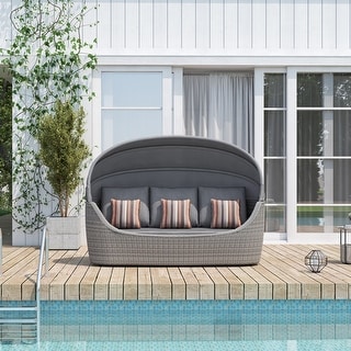 Ove Decors Mango 1-Piece Daybed in Grey