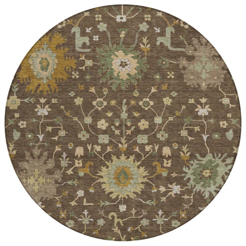 Machine Washable Indoor/ Outdoor Global Dillon Chantille Rug