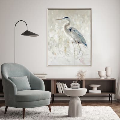 Great Blue Heron II - Giclee on Canvas