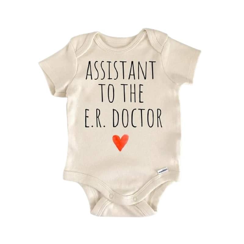 E.r. Er Doctor Nurse - Baby Boy Girl Clothes Infant Bodysuit Funny Cute Newborn