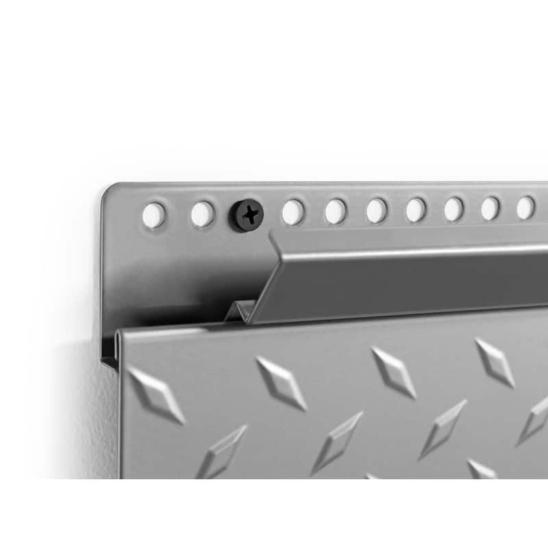 NewAge Products Pro Series / Performance Plus 2.0 DP Silver 56" Backsplash
