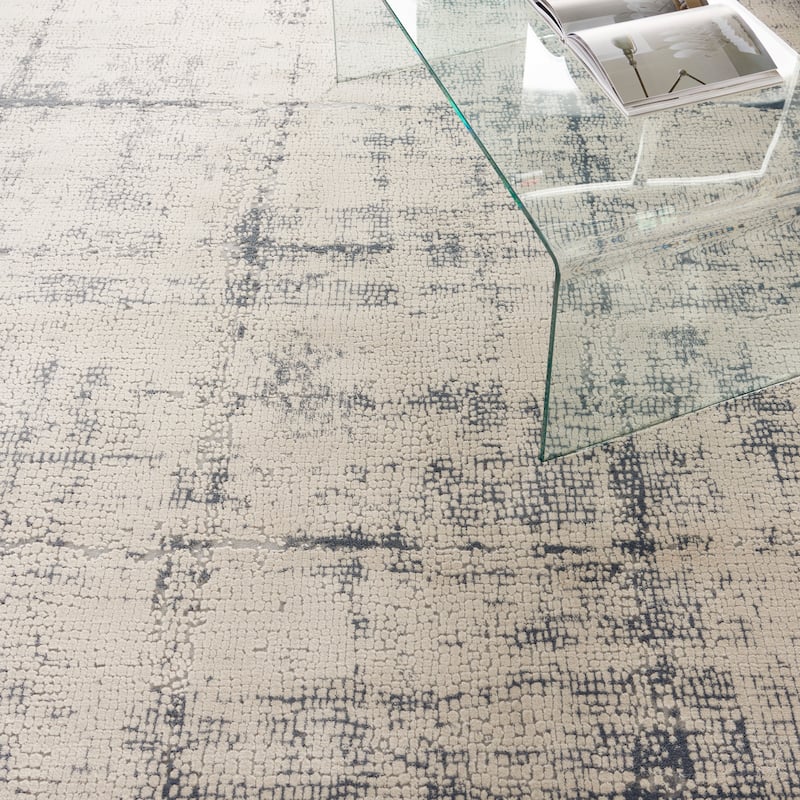 Rustic Textures Vintage Abstract Modern Area Rug