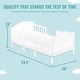 preview thumbnail 12 of 31, Dream On Me Rosie Toddler Bed