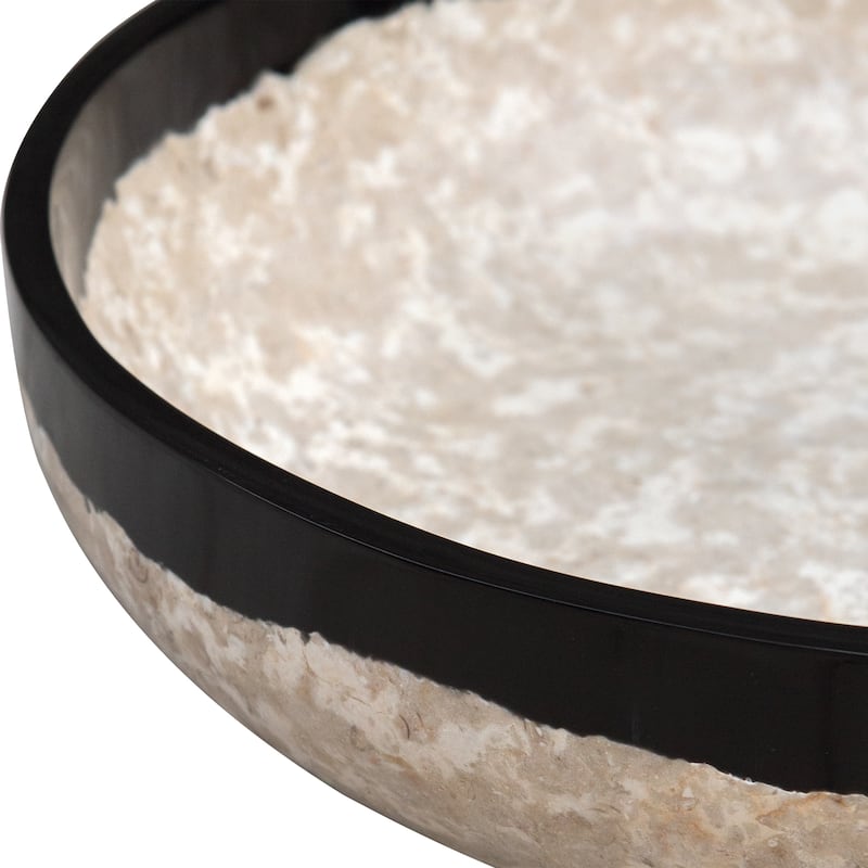 Uttermost Rastia Neutral Terrazzo Bowl