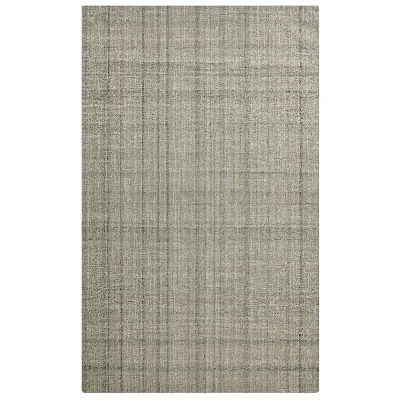 Copper Grove Clare Plaid Hand-Tufted Wool Area Rug