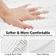 preview thumbnail 87 of 110, Deconovo Non Slip Chenille Striped Bath Mat Soft Durable